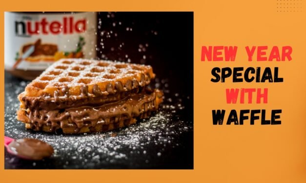HOW TO MAKE NEW YEAR SPECIAL WITH WAFFLE?