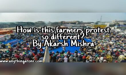 How is this farmers protest so different?