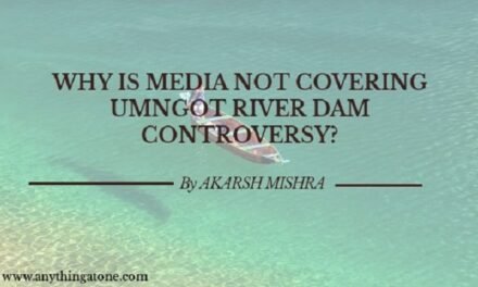 why is media not covering Umngot river dam controversy?