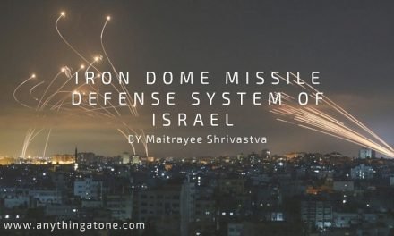 Iron dome missile defense system of Israel